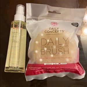Dry Brush Body Set - Avene and Daily Concepts
